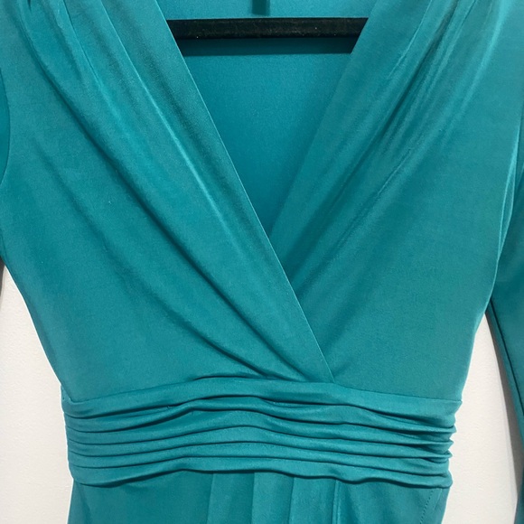 BCBGMaxAzri turquoise dress - Picture 3 of 4